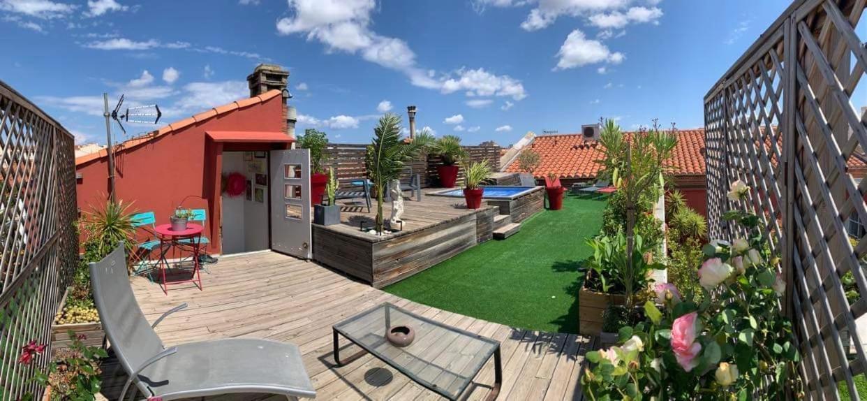 Le Patio Pere Pigne Guestroom Perpignan Exterior photo